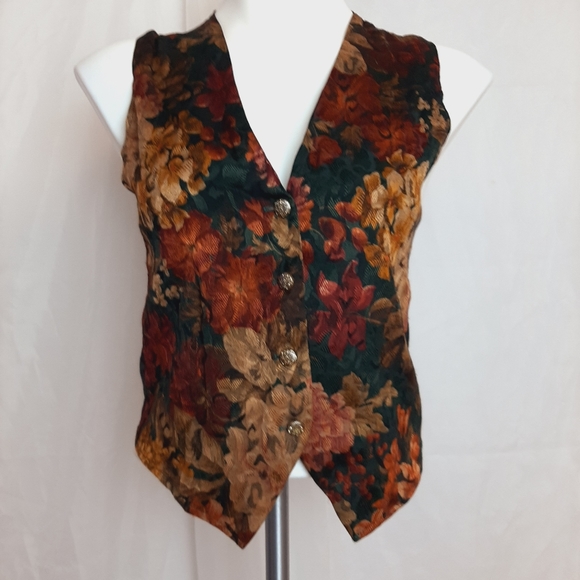 Erica simone floral vest - Picture 1 of 4